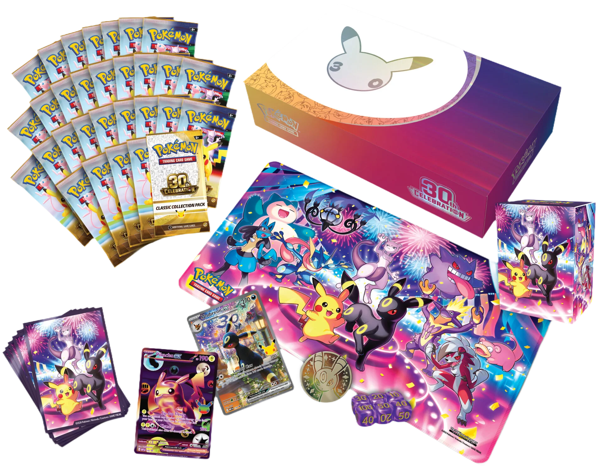 Pokémon 30th Celebration Ultra Premium Collection Night
