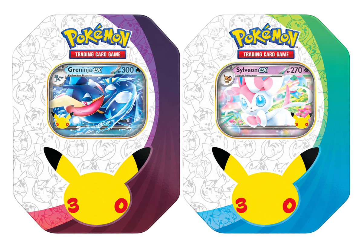 Pokémon 30th Celebration EX Tin