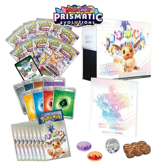 Pokémon Scarlet & Violet – Prismatic Evolutions Elite Trainer Box