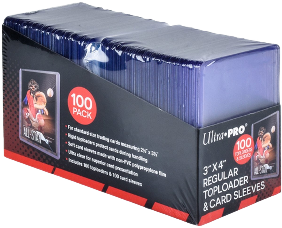 Ultra PRO Toploaders 100 Pack