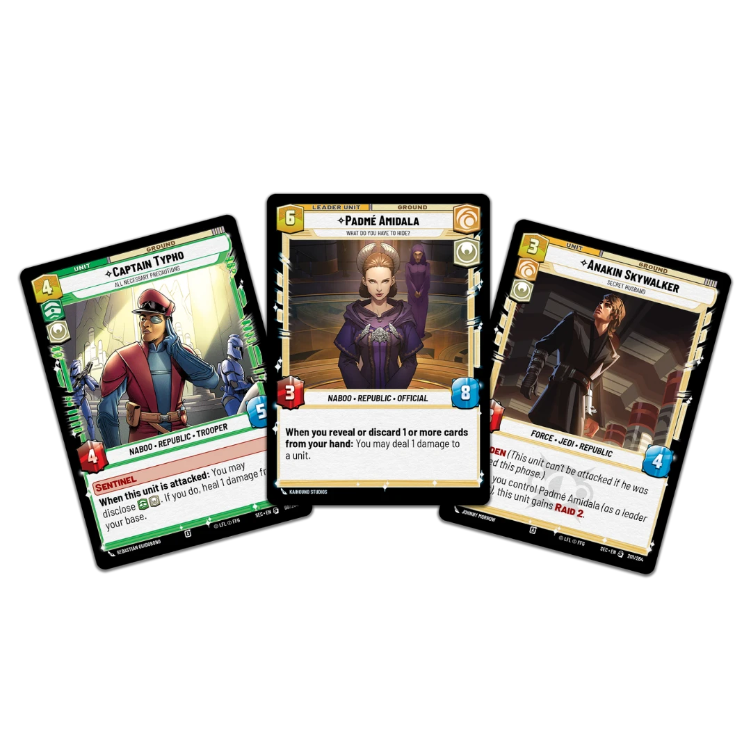 Star Wars Unlimited - Secrets of Power Spotlight Display Deck (CHANCELLOR PALPATINE)