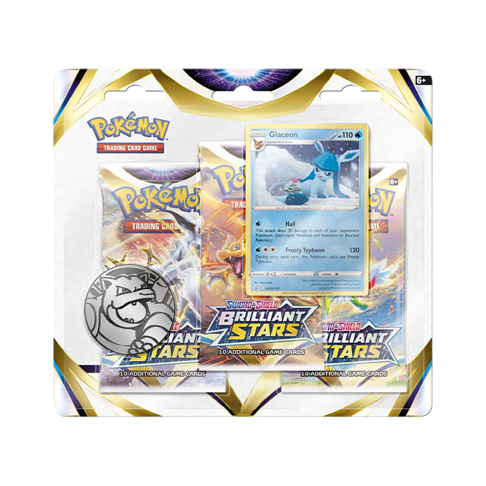 Brilliant Stars 3 Pack Blister Glaceon
