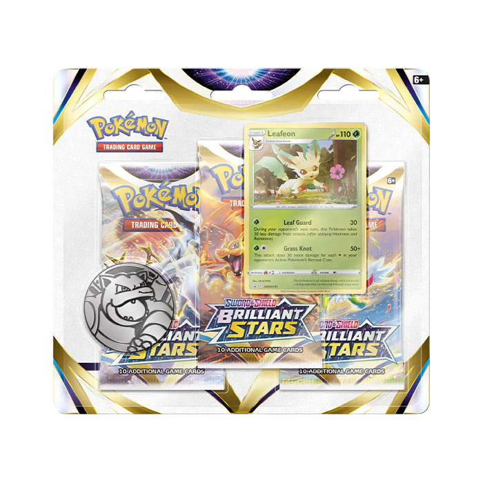 Brilliant Stars 3 Pack Blister Leafeon