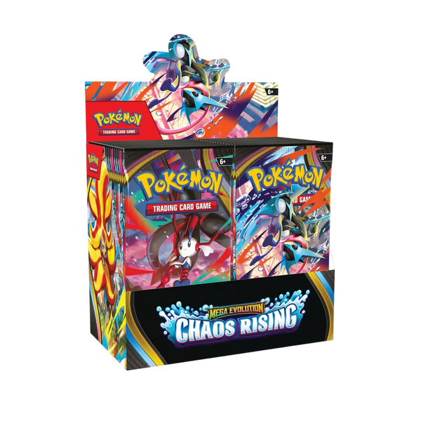 Pokémon Mega Evolutions Chaos Rising Booster Box