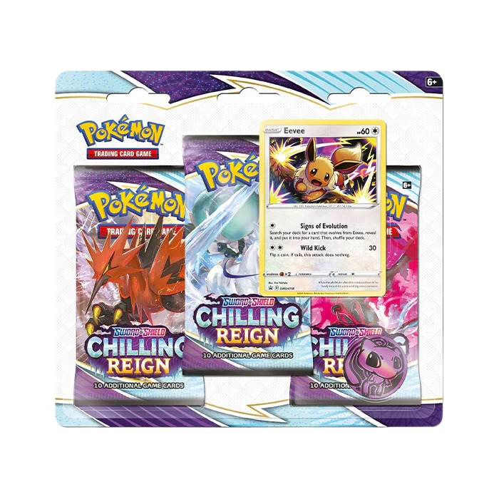 Chilling Reign 3 Pack Blister Eevee