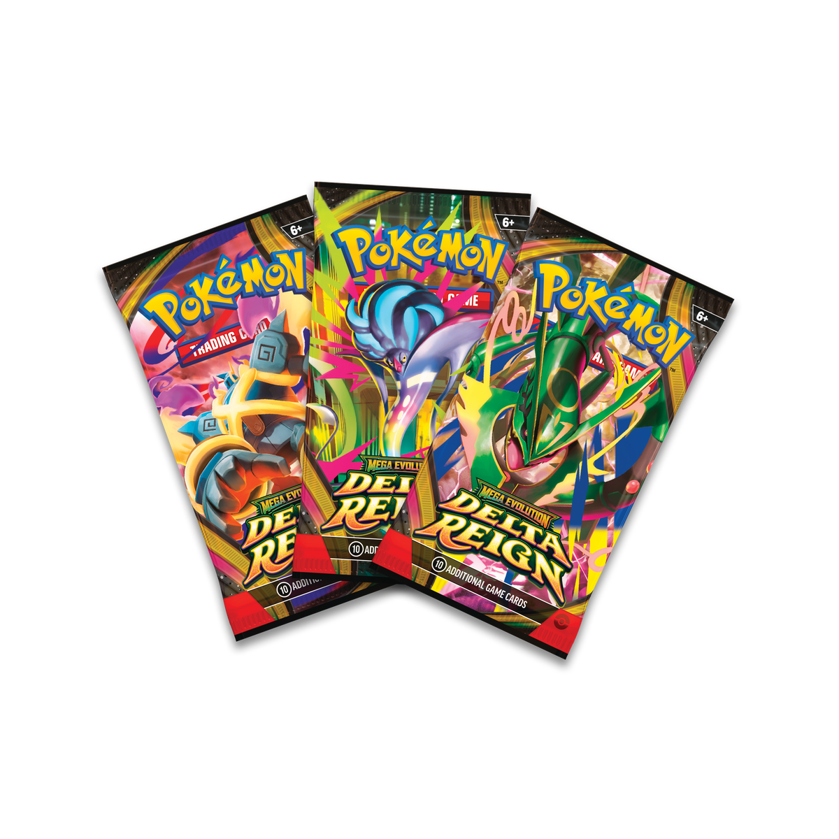 Pokémon Mega Evolution Delta Reign 3-Pack Blister