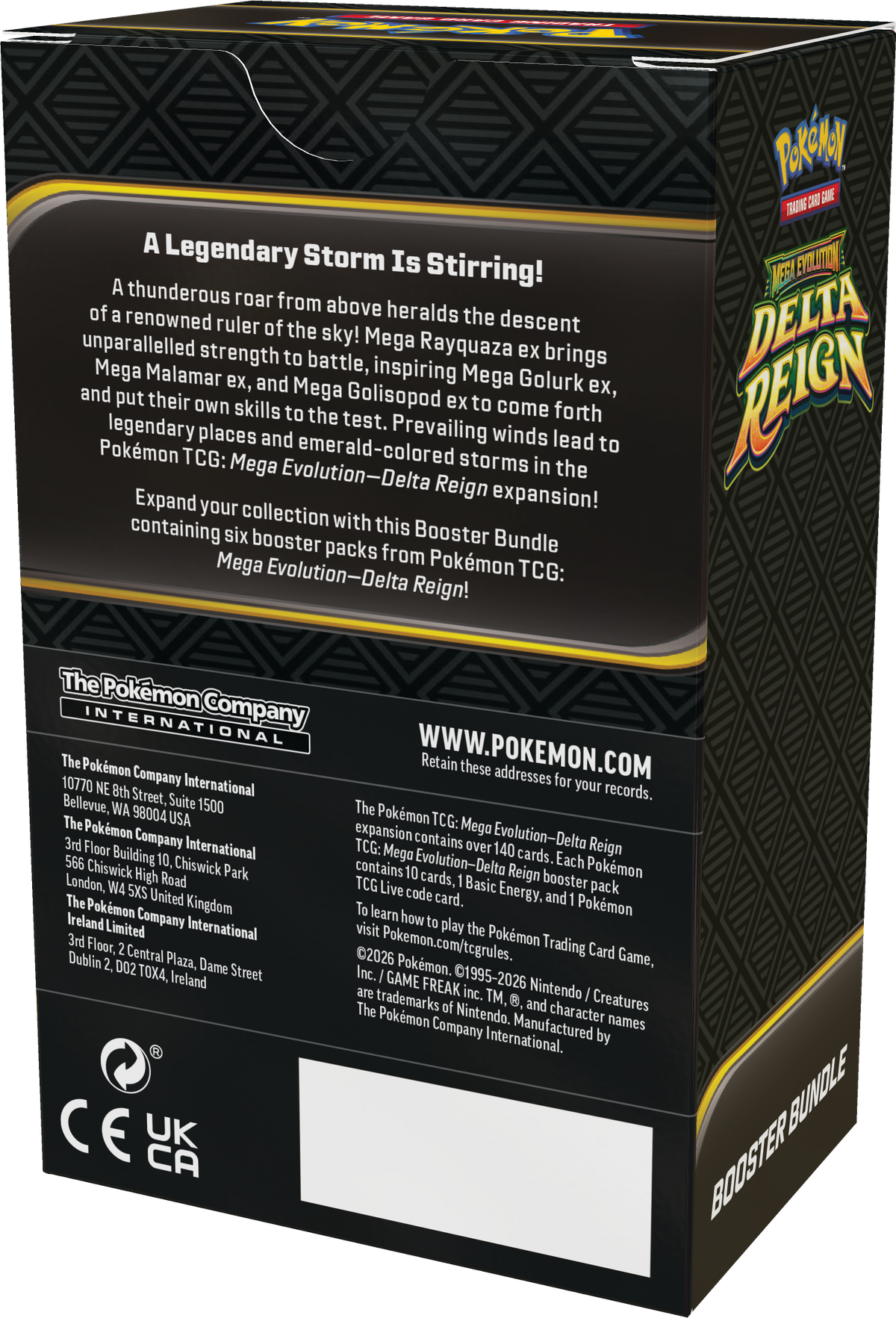 Pokémon Mega Evolution Delta Reign Booster Bundle