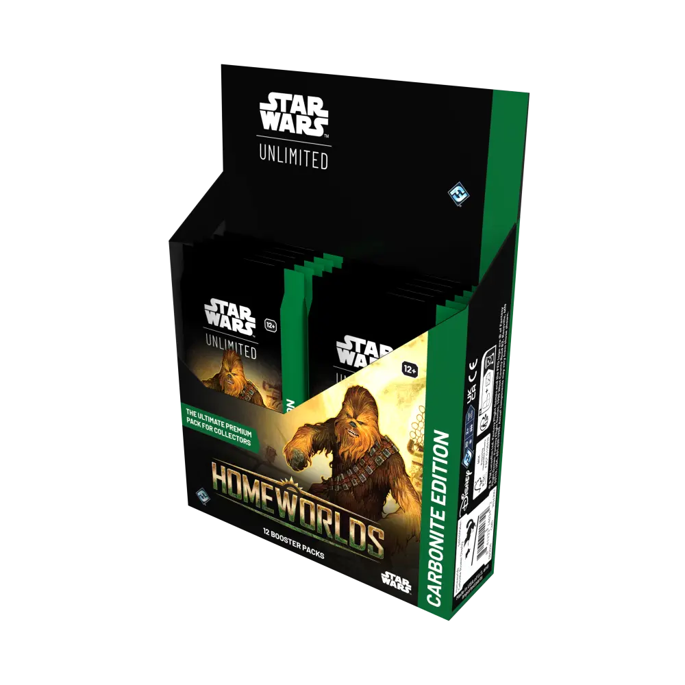 Star Wars: Unlimited Homeworlds Carbonite Booster Box