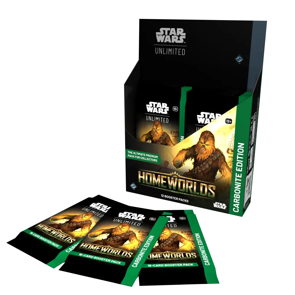 Star Wars: Unlimited Homeworlds Carbonite Booster Box