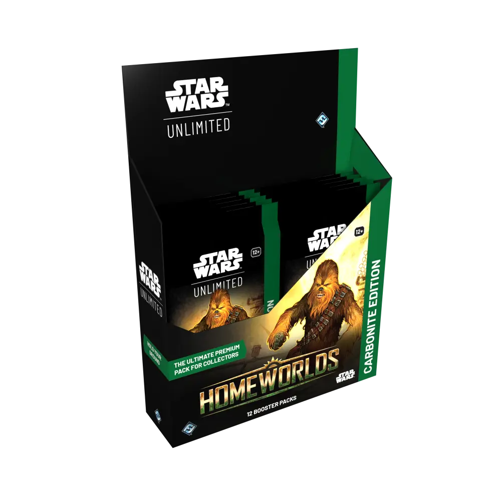 Star Wars: Unlimited Homeworlds Carbonite Booster Box