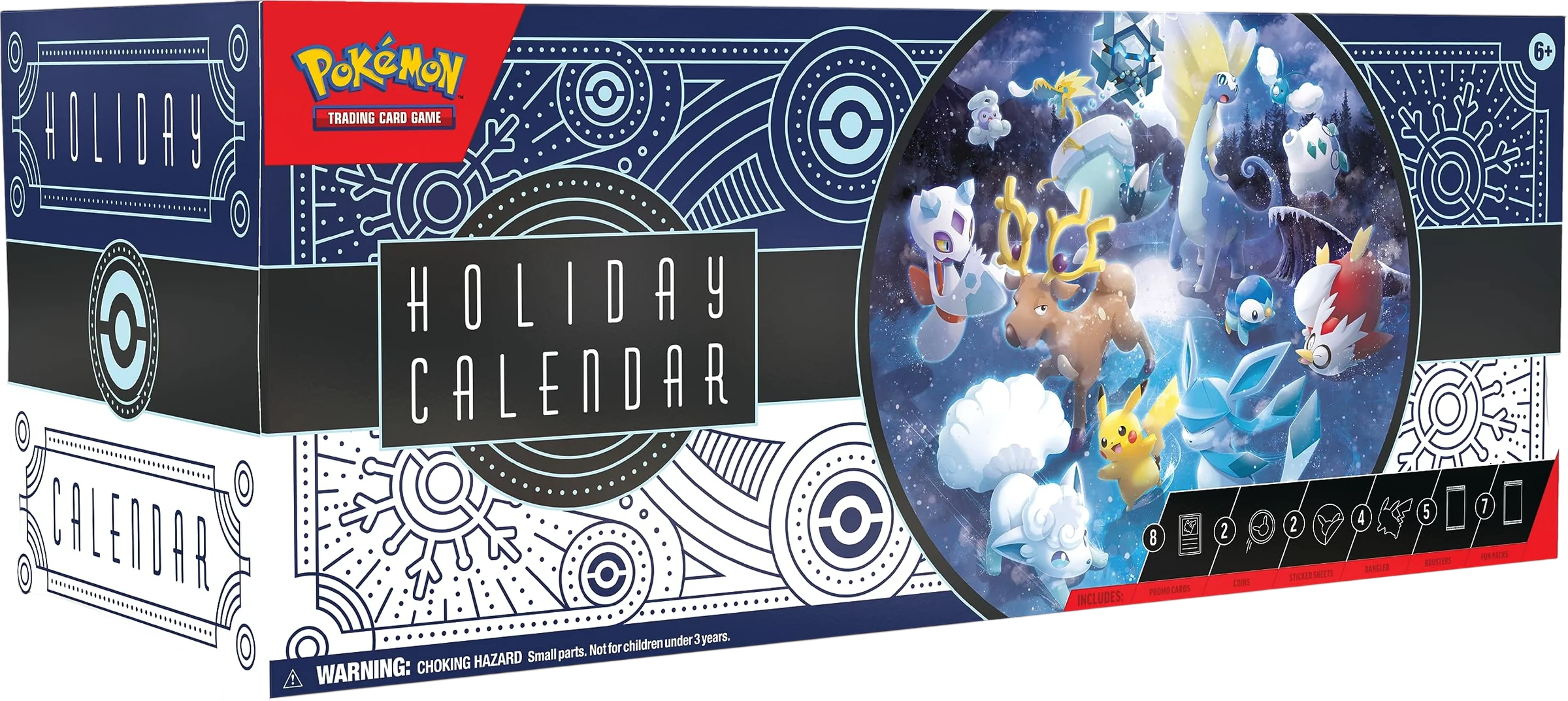 Pokémon - Holiday Calendar 2023 (Including 2 Fusion Strike Boosters)