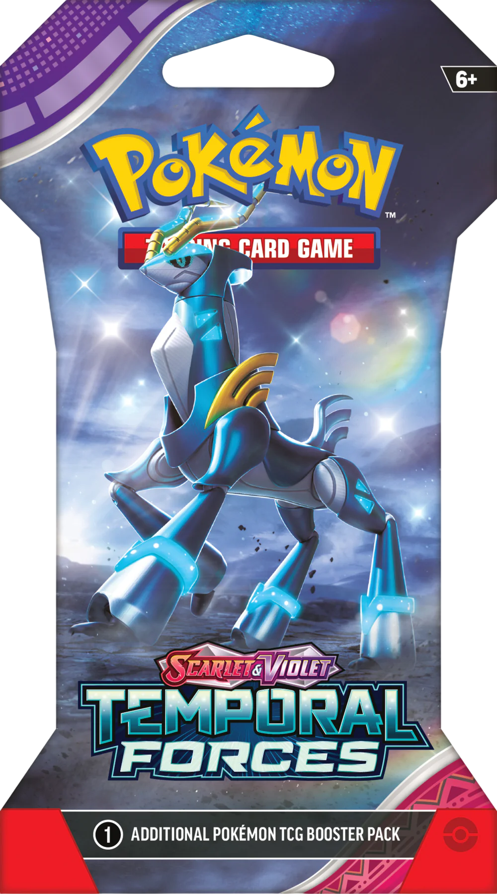 Pokémon Scarlet & Violet – Temporal Forces Sleeved Booster Pack