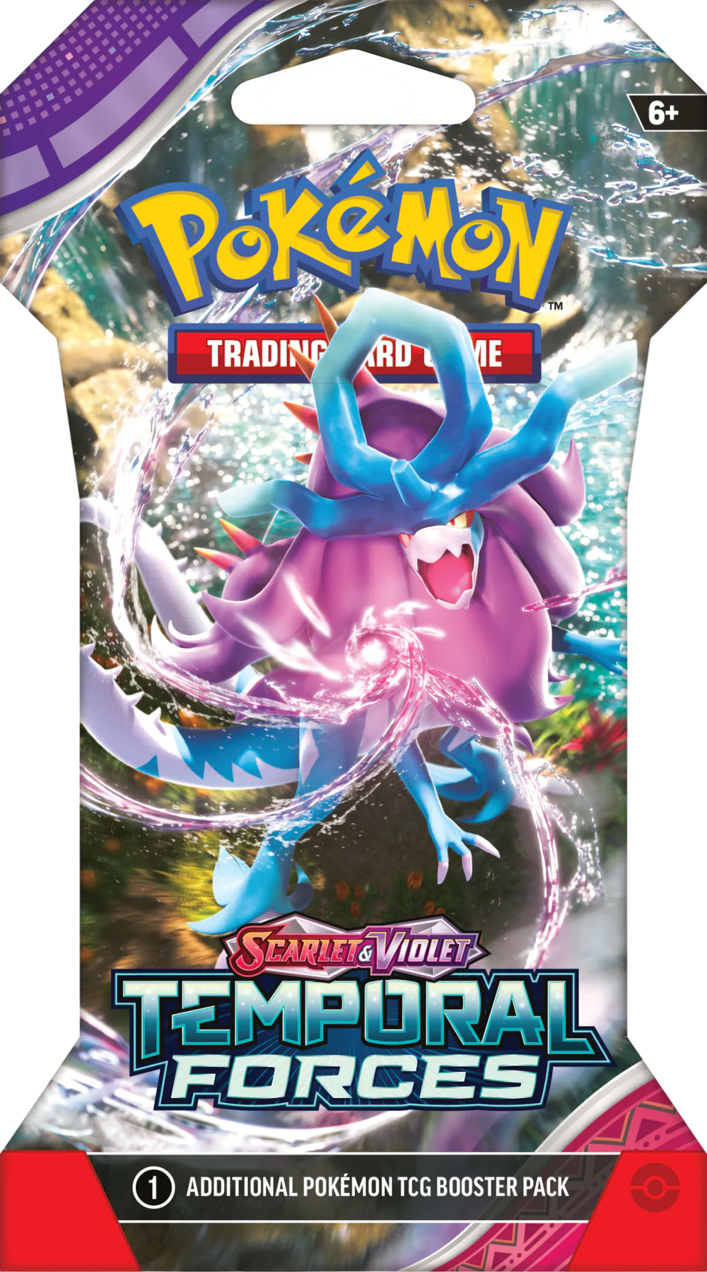 Pokémon Scarlet & Violet – Temporal Forces Sleeved Booster Pack