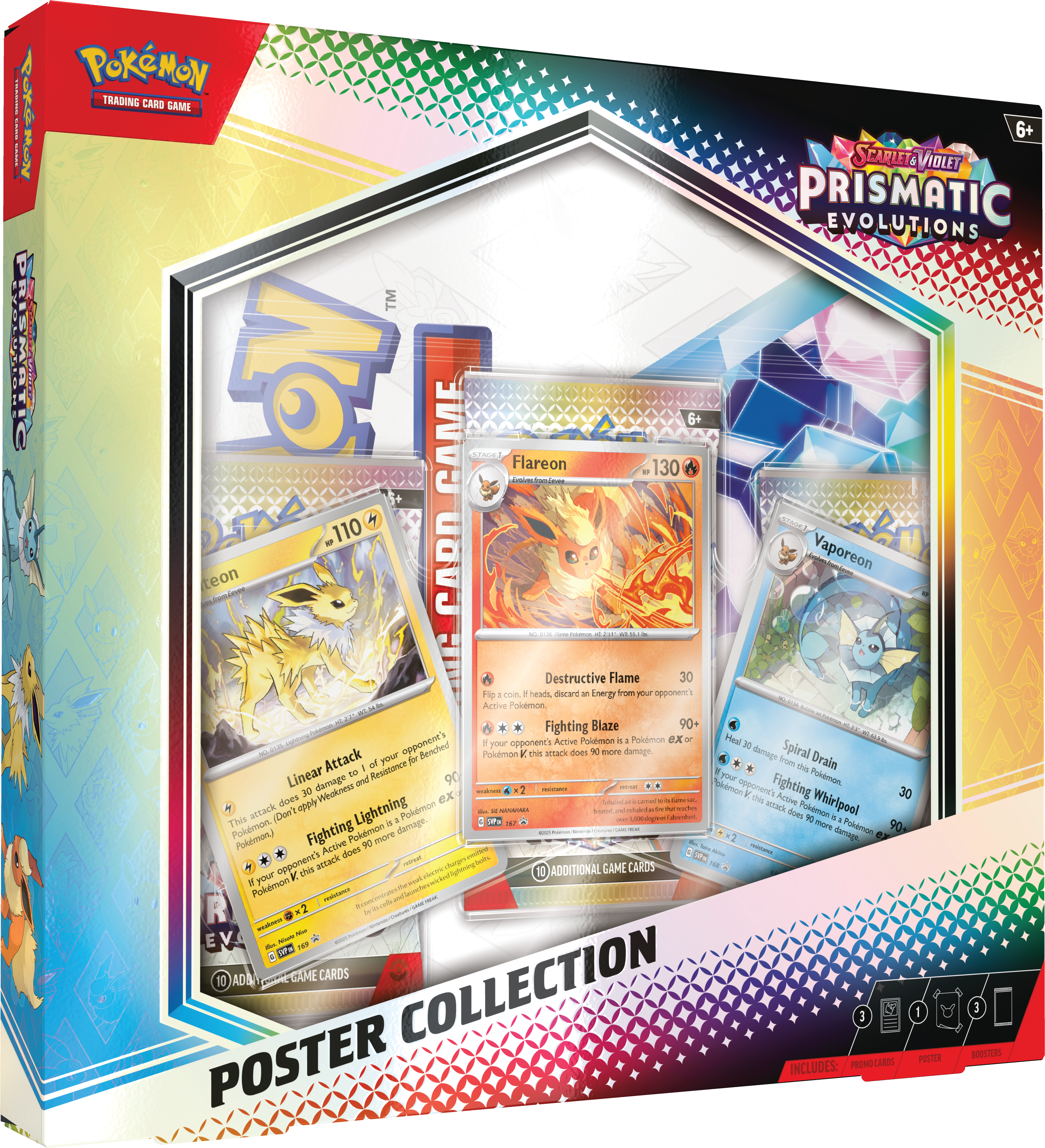 Pokémon Scarlet & Violet – Prismatic Evolutions Poster Collection