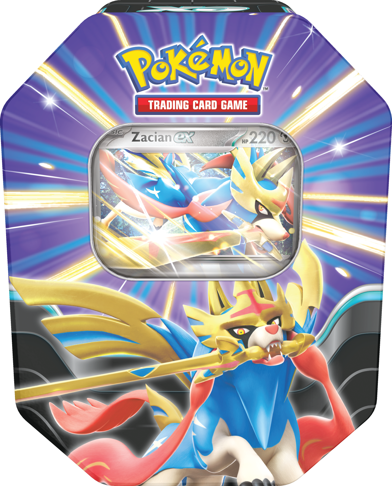 tinchan Pokémon - Slashing Legends ex Tin - Zacian/Koraidon