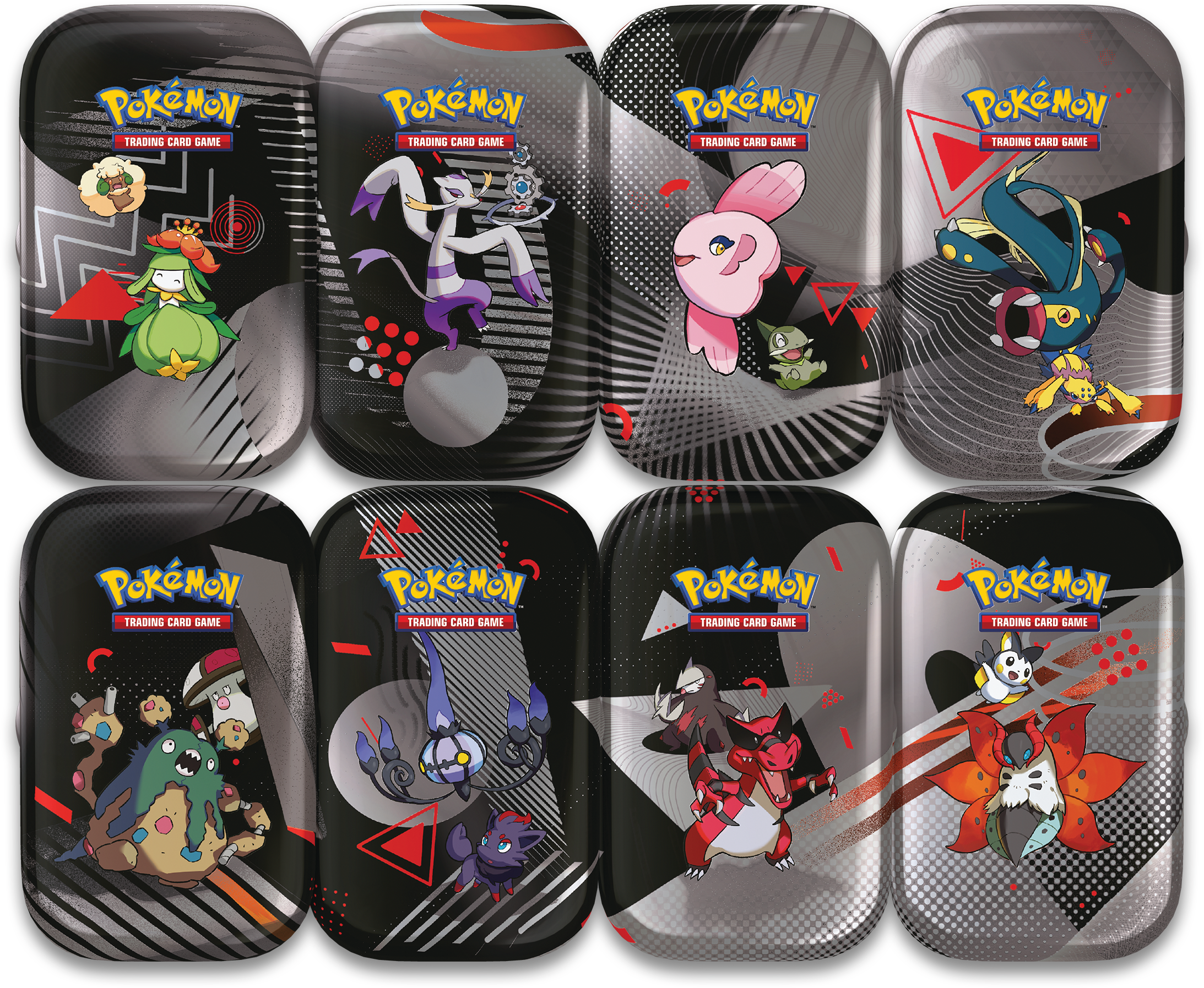 Pokémon Scarlet & Violet – Black Bolt & White Flare Mini Tin
