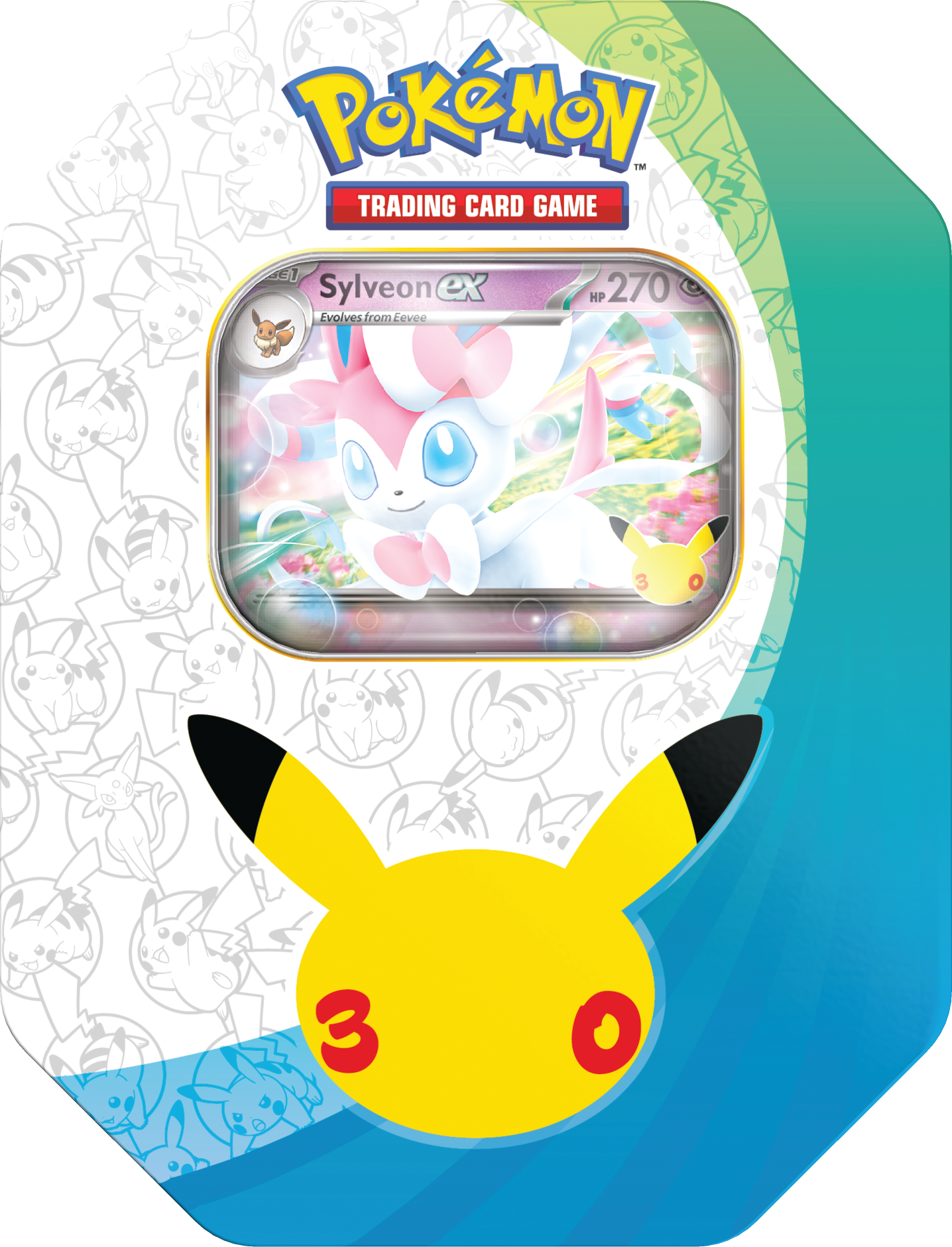 Pokémon 30th Celebration EX Tin
