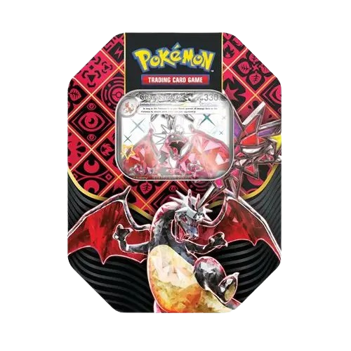 Paldean Fates Tin Charizard ex