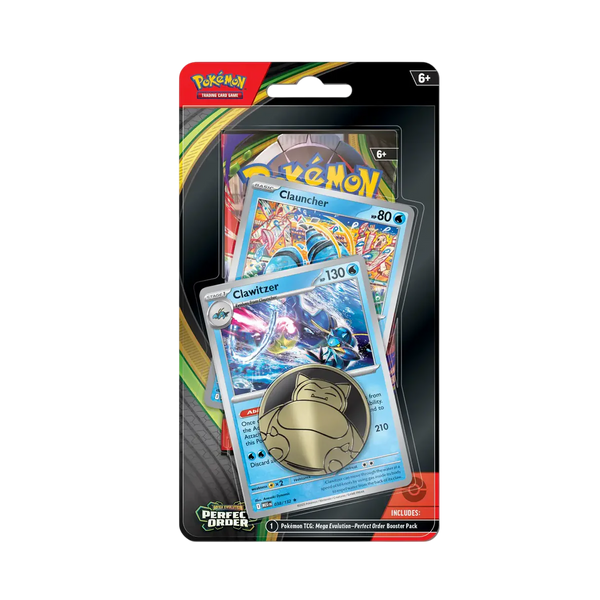 Pokémon Perfect Order - Premium Checklane Blister (Clawitzer, Steelix,