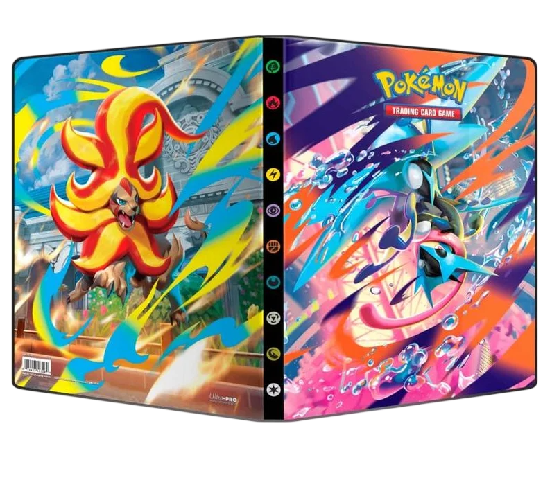 Pokémon Mega Evolutions Chaos Rising 9 Pocket Portfolio