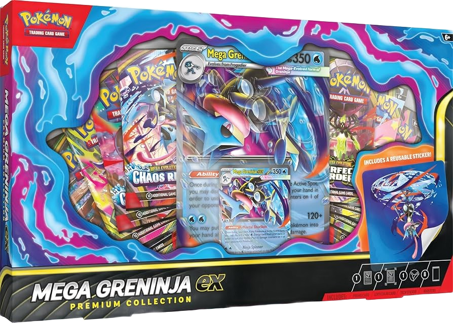 Pokémon Mega Evolution Mega Greninja EX Premium Collection