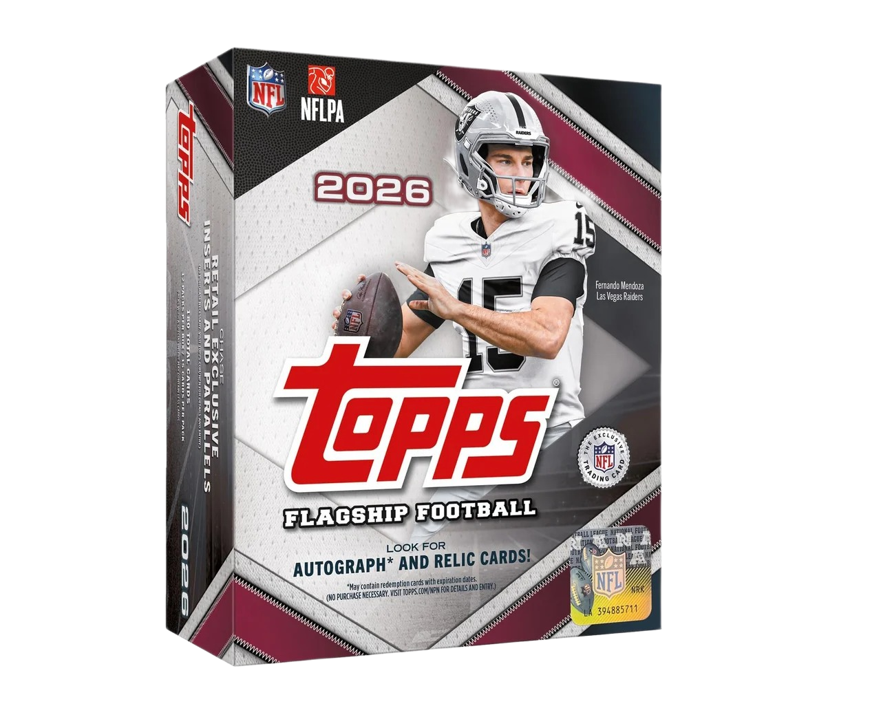 Topps NFL 2026 Flagship Football Mega Box