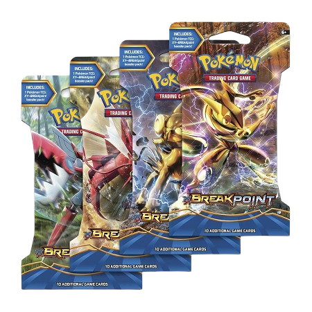 Pokémon XY BREAKpoint Sleeved Booster Pack