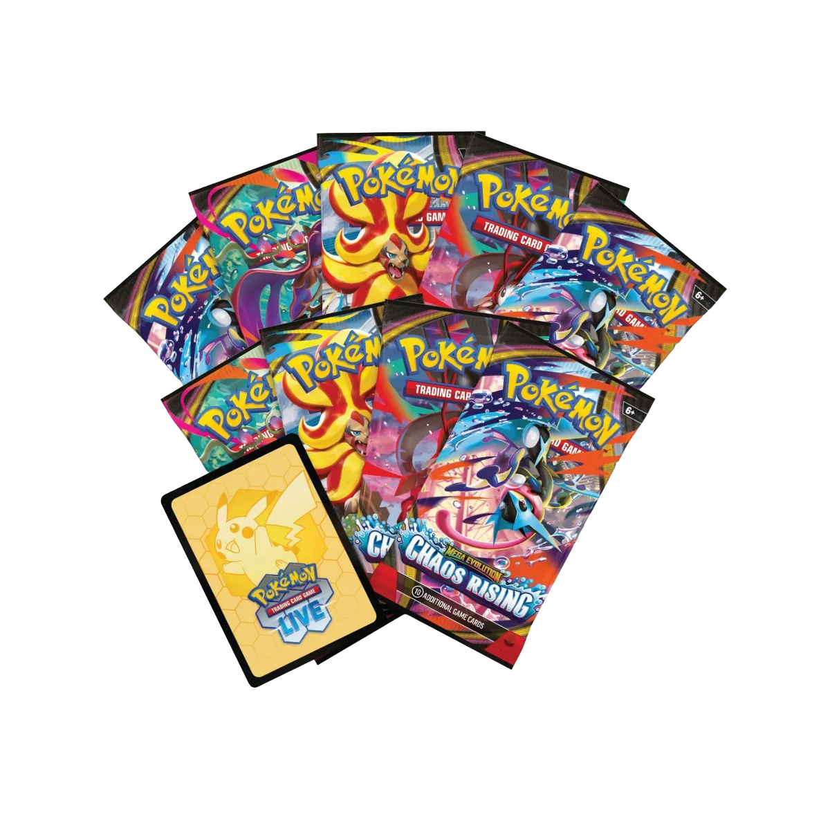Pokmon Mega Evolutions Chaos Rising Elite Trainer Box | Beam Card Shop Pokmon Mega Evolutions Chaos Rising Elite Trainer Box | Beam Card Shop