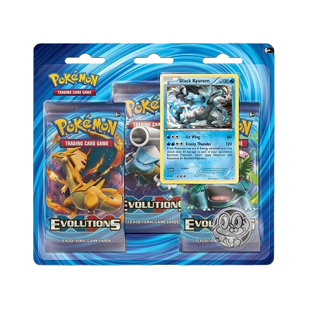 Pokémon XY Evolutions 3 Pack Blister