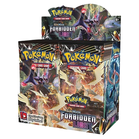Pokémon Sun & Moon Forbidden Light Booster Box