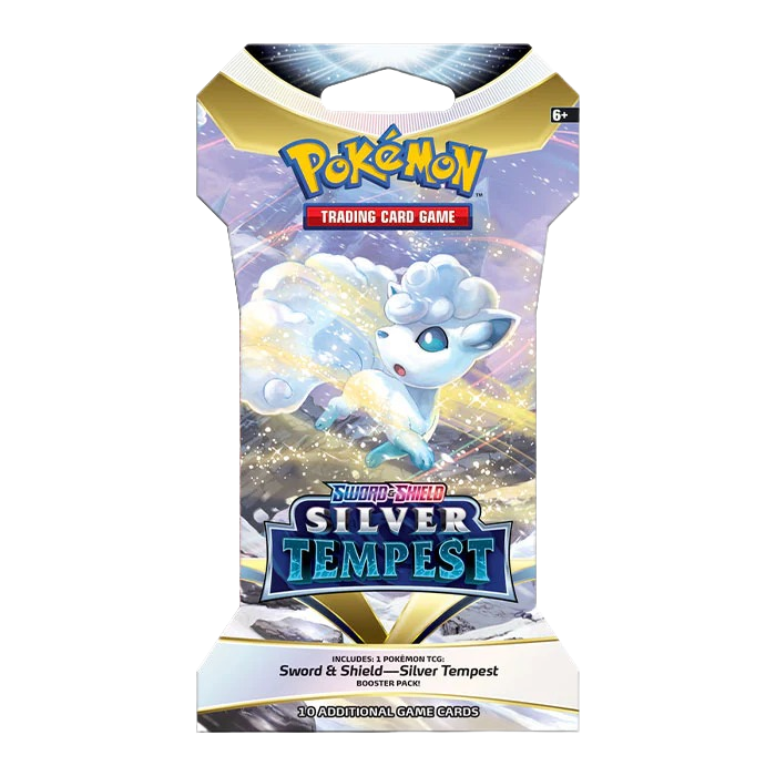 Silver Tempest Sleeved Booster Pack