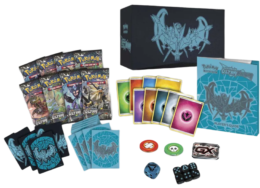 Pokémon Sun & Moon Ultra Prism Elite Trainer Box Dawn Wings Necrozma